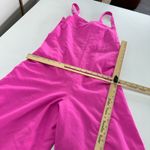 Adam Lippes Jumpsuit Womens 6 Pink Twill Wide Leg Tie Back‎ Barbiecore Photo 9