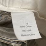 J.Crew  NWT City Fit Pinstripe Seersucker Pants Blue White Stripe Ankle Straight Photo 9