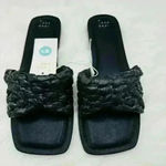 A New Day Nicolette Black Sandals Size 9.5 Photo 1