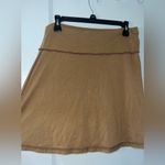 Natural Life Cotton Y2K CampCore Brown Owl Appliqué Sewn On Mini Skirt Sz Large Photo 1