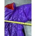 Norma Kamali Vtg ORIGINAL 1980 OMO REVERSIBLE SLEEPING BAG COAT Purple and Red Photo 8