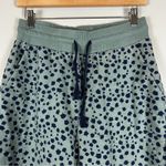 Boden Thelma Jersey Joggers Womens 6 Green Cropped Wide Leg Relaxed Earthy Indie Photo 2