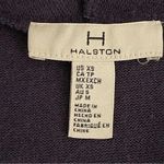 H by Halston Halston Navy Oversized Longline Lounge Womens Drape Front Cardigan SweaterXS Photo 7