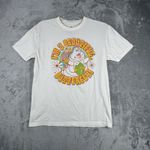 Disney  Parks Shirt Womens‎ Large Cream A Bugs Life Heimlich Beautiful Butterfly Photo 1