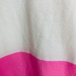 Charter Club  Pink Cream Stripe Puff Long Sleeve T Shirt Sz XS Photo 5