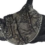 Cosabella  Women’s Size 34D Black Lace Unpadded Underwire Bra Photo 2