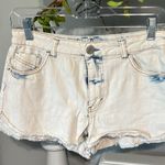 Mossimo Supply Co  Denim Shorts Acid Wash Jeans Cutoffs Womens 9 Photo 7