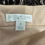 Bisou Bisou Black Lace Strapless Bodycon Dress Y2K Size 6 Party Cocktail Photo 5