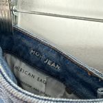 American Eagle  Stretch Destroyed Mom Jeans Distressed Ripped Size 4 EUC Photo 12