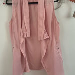 Fourteenth Place Pink Sleeveless Vest Photo 0