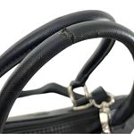 Joy Mangano New York Bag Satchel Crossbody Strap Black Handbag Saffiano Leather Photo 10