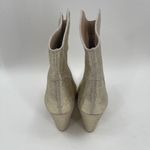 DOLCE VITA Nestly Boots Size 6.5 Gold Metallic Western Cowgirl Cowboy Suede NEW Photo 9