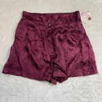 Free People Go Your Own Way Jacquard Shorts Women's Medium High Rise Rayon NEW Photo 13