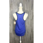 Rivalry Threads NWT Hampton University Pirates Women's Medium Blue Racerback Tank Top Sleeveless Photo 2