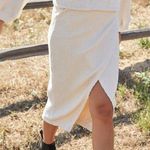 Rachel Pally  Lolo ribbed sweater skirt in oatmeal Photo 0