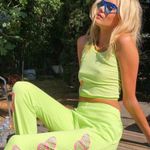 frankie's bikinis Frankie’s Bikinis Messman Tank in Grass Photo 10