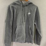 Nike Embroidered Logo Heather Gray Hoodie Size Small Photo 0