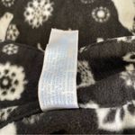 Simply Basic Winter Fleece Long Sleeve Button Down Pajama Top Black Combo 3X Photo 3