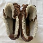 Sam Edelman  Festival Boho Brown Heel Suede Shoes Photo 5