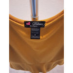 Delirius Los Angeles Women's M Mustard Yellow Gold Peplum Mini Dress Cap Sleeve Size M Photo 1