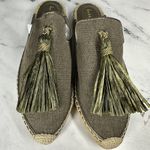 Bettye Muller  Rabat Espadrille Tassel Slides Olive Size EU 39 Photo 4