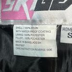 Ski Gear Black Womens Snow Pants SZ S Zip Pocket Ski Sledding Snowboard Winter Photo 6