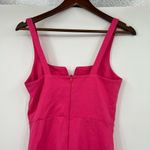 4SI3NNA hot pink fuchsia sleeveless mini dress v bar square neck party size XS Photo 2