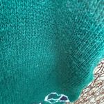 Vintage 80s 90s Maggie Lawrence Teddy Bear Sweater Green Plaid Crewneck XL? Photo 6