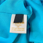 Kate Spade  Teal Vanessa Dress with Embellished Necklace Collar Neckline Like New Photo 7