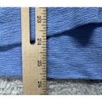 Aerie Long Sleeve Oversize Sweatshirt Women's Blue Split Side Soft Medium Photo 5