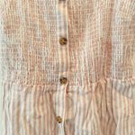 Gap  Pink Striped Midi Dress Photo 1