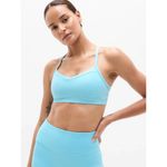 Athleta New XS Vital Bra Aqua Blue X-Small Cup A-C Photo 2