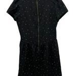 Ro & De Anthropologie Black Short Sleeve Mini Dress Small Photo 3