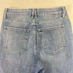 Good American  Good Waist Skinny Jeans High Rise Mid Wash Distressed Women 14/32 Photo 4