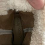 Sole Society  Verona Winter Boots Women's 8.5 Beige Suede Faux Shearling Pull On Photo 8
