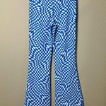 Garage New NWT Stretch Flare Wide Leg Pull On Print Pants Trousers Size XS Photo 6