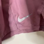 Nike  Dri Fit Lined Shorts Women’s XL Lavender Swoosh Logo excellent Condition Photo 1