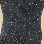 Lulus NWT  A-Lister Black Rhinestone Bustier Maxi Dress Photo 7