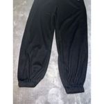 Romwe Women’s Black Joggers Mushroom Details MEDIUM Photo 1