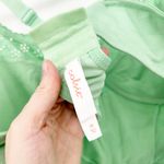 Colsie Womens Coquette Eyelet Corset Bralette Crop Top Size 2X Mint Green Photo 7