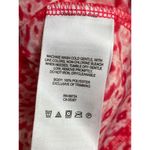 Columbia Pink Red Printed 1/4 Zip Long Sleeve Pullover Women's Size Medium M Photo 6