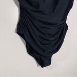 J.Crew  Ruched Bandeau‎ One-Piece In Black BC115 Size 24 Plus Photo 4