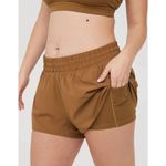 Aerie OFFLINE By  2” Hot Stuff Short In Tan/Brown Size XS Photo 2