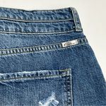 KanCan Mom Denim Jean Short‎ Frayed Cutoff Relaxed Thigh Womens Size 13 / 30 NEW Blue Photo 11