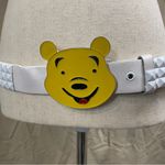 Winnie the Pooh Belt Buckle White Pyramid Stud Belt Sz M CuteGoth Disney Kidcore Photo 6