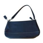 Coach Vintage Y2K Black Leather Hamptons Saddle Bag Photo 0