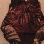 One Piece Trimshaper Women's Graphic Print Swimsuit Size 14 Photo 0