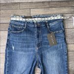 Risen Women's High Rise Distressed, Straight Photo 5