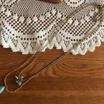 Faux Gold and Turquoise Linked Adjustable Layering Necklaces Photo 0