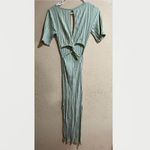 Jonathan Simkhai Philippa Ribbed Reversible Midi Dress Green Photo 3